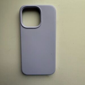 Lavender Silicone Case- IPhone 13 Pro